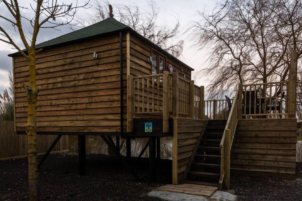 The Treehouse - Sleeps 4 Villa Old Leake Eksteriør bilde